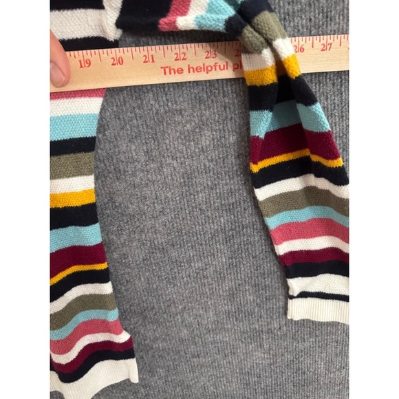 Talbots Striped Crew Neck Long Sleeve Sweater Size Small - Picture 5 of 5